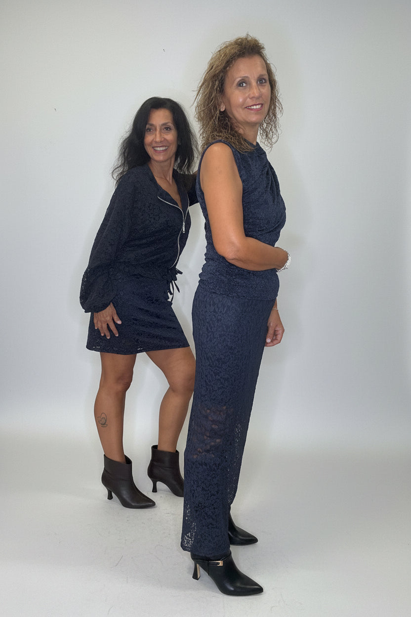 Gonna longuette pizzo - Micambio
