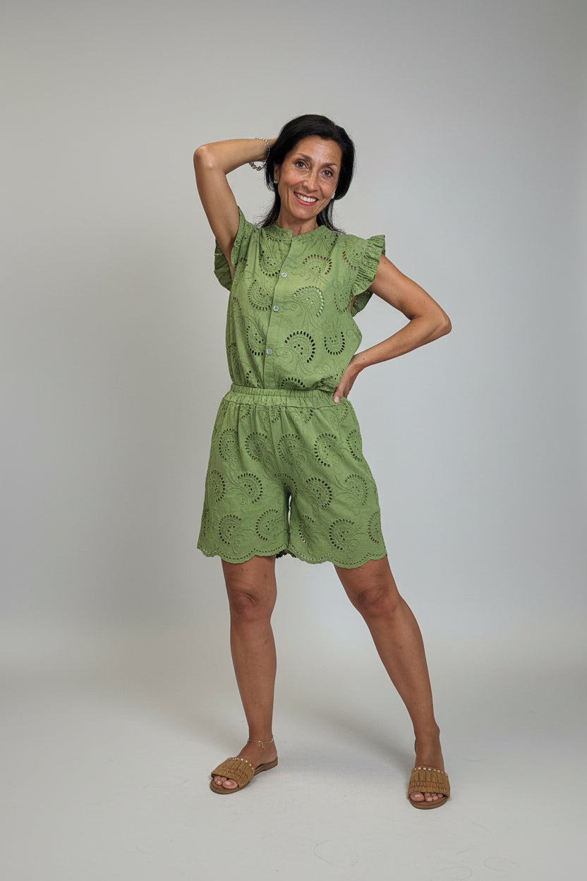 Pantaloncino Macrame Olio