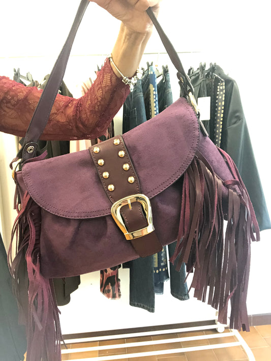 Borsa Frange Bordeaux - Micambio