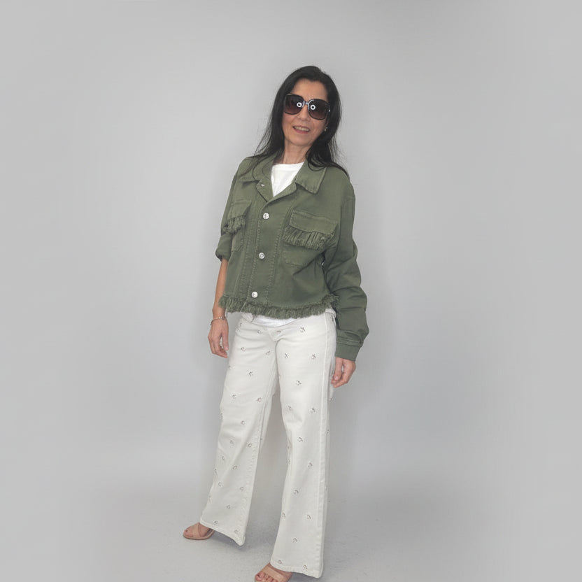 Giacca jeans Levante - Micambio