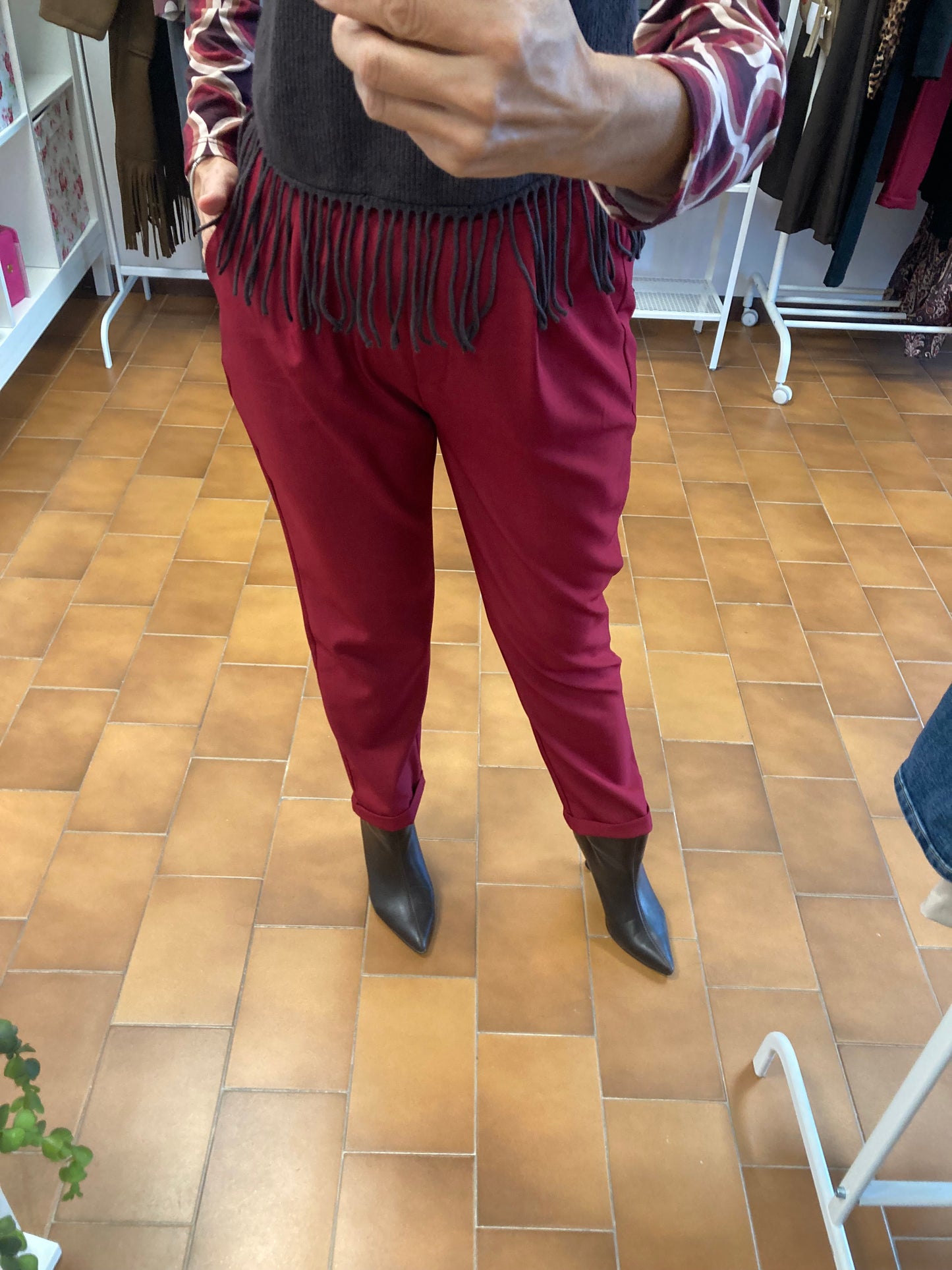 Pantalone Bordeaux