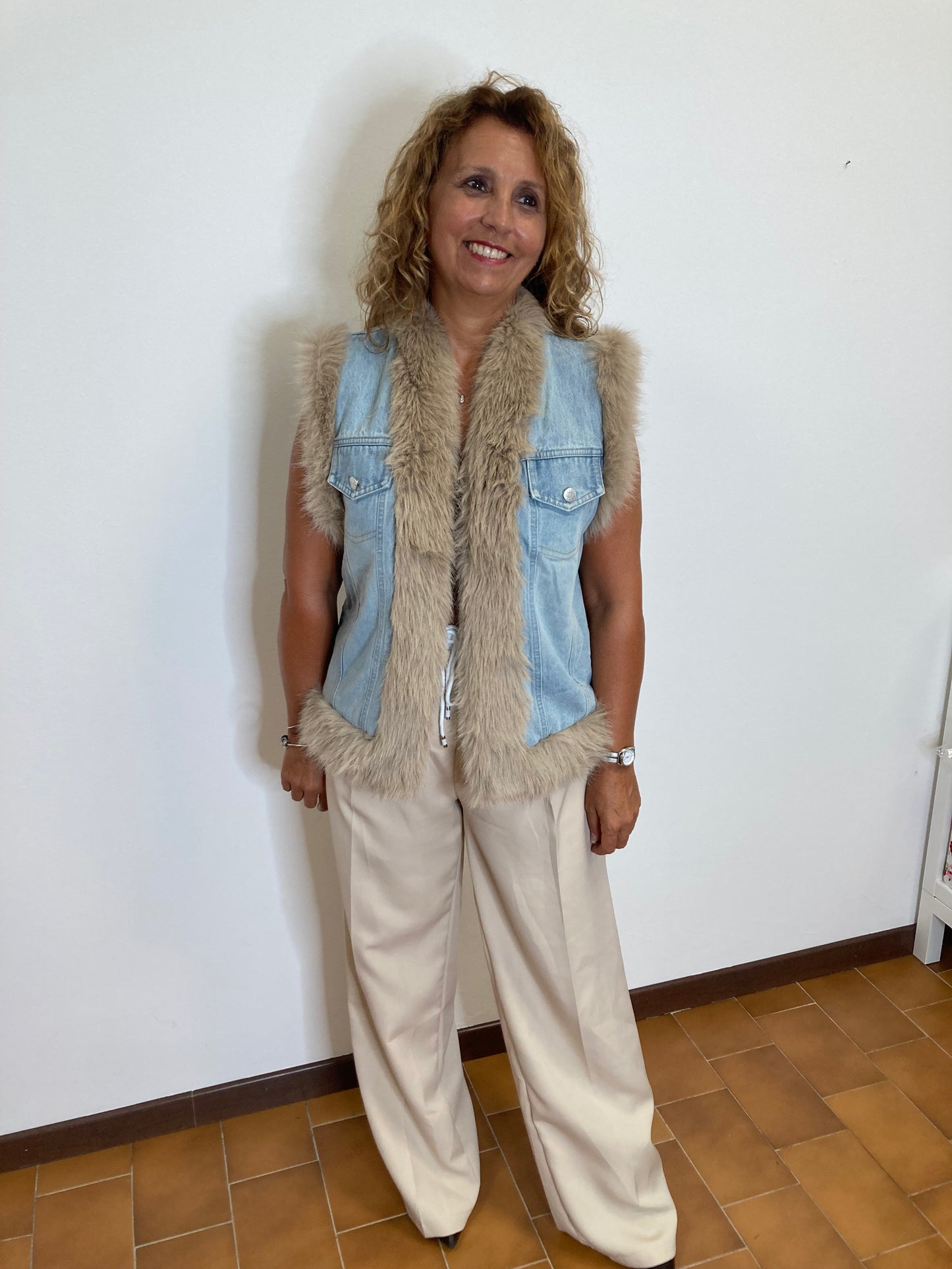 Gilet pelliccia