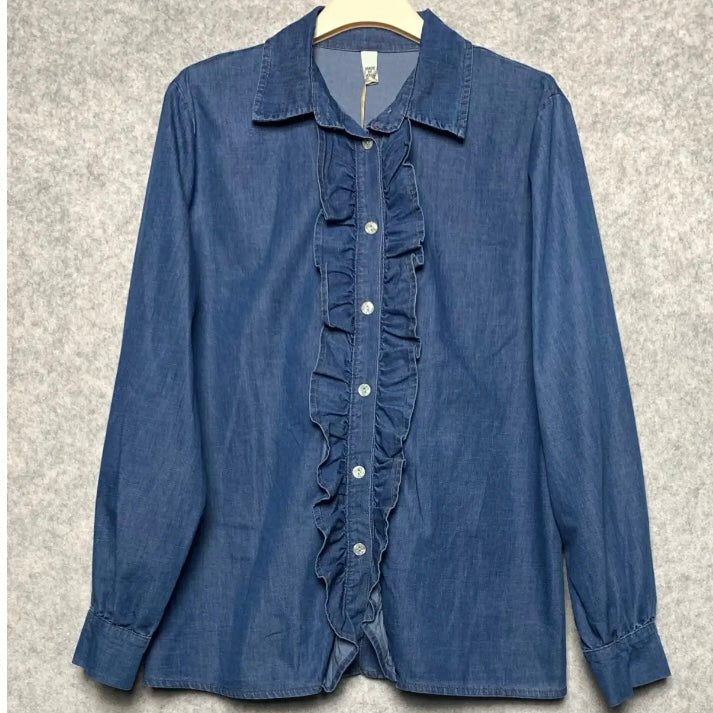 Camicia Jeans Volant - Micambio