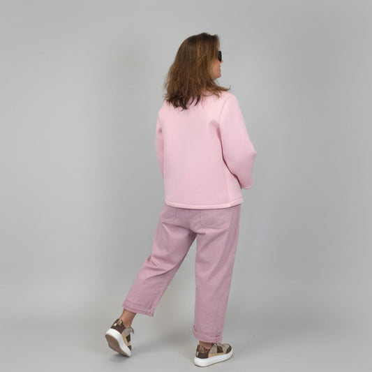 Giacca Neoprene Rosa - Micambio