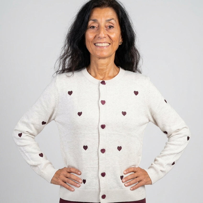 Cardigan Cuoricini - Micambio