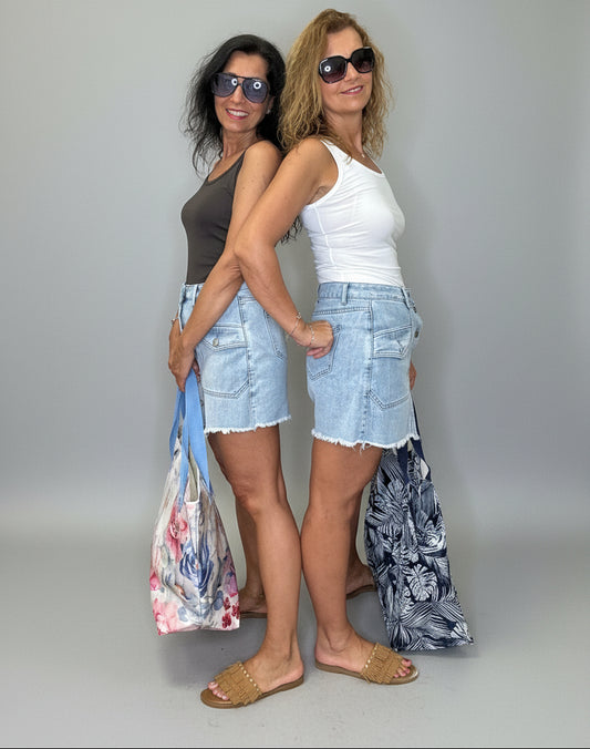 Pantagonna jeans azzurro chiaro - Micambio