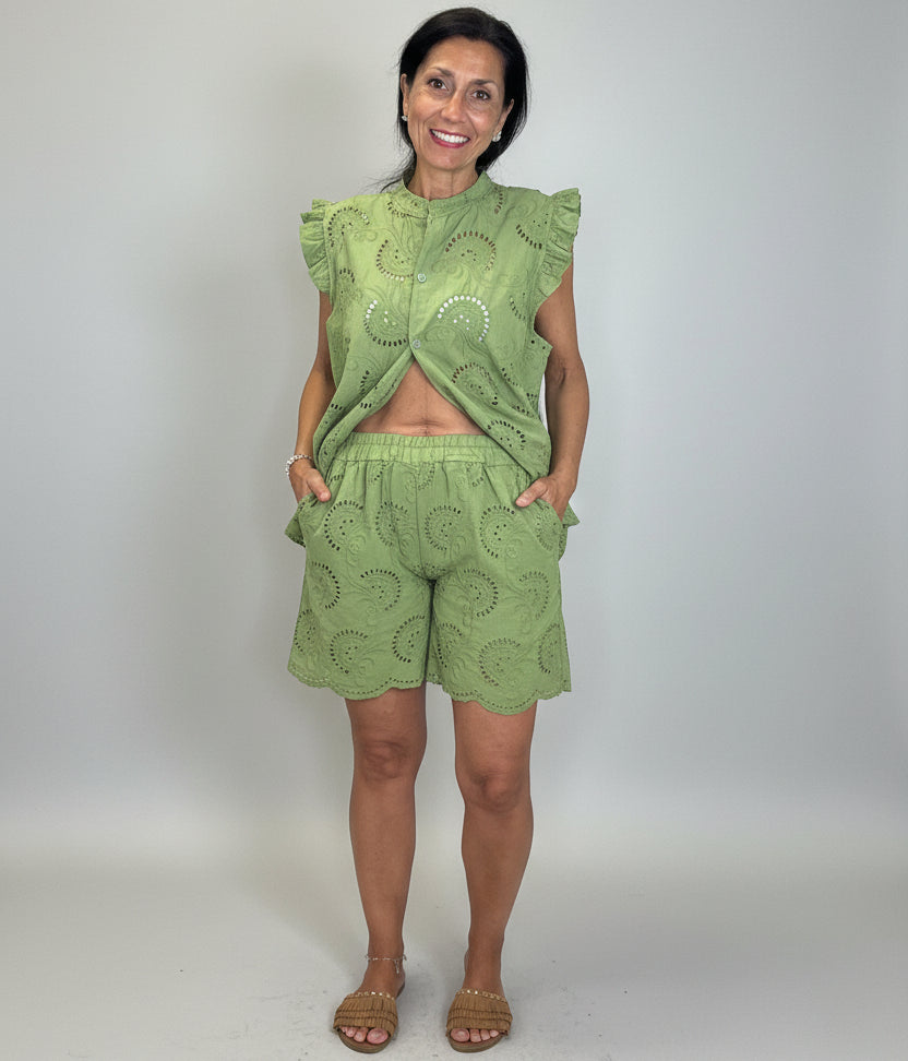 Pantaloncino Macrame Olio