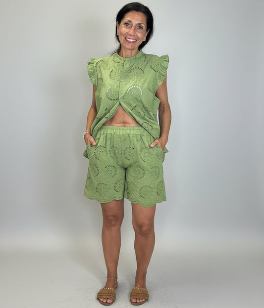 Pantaloncino Macrame Olio