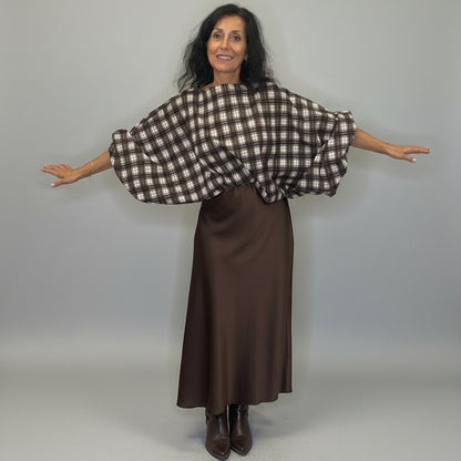 Camicia palloncino Tartan