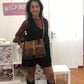 Borsa Frange camoscio - Micambio