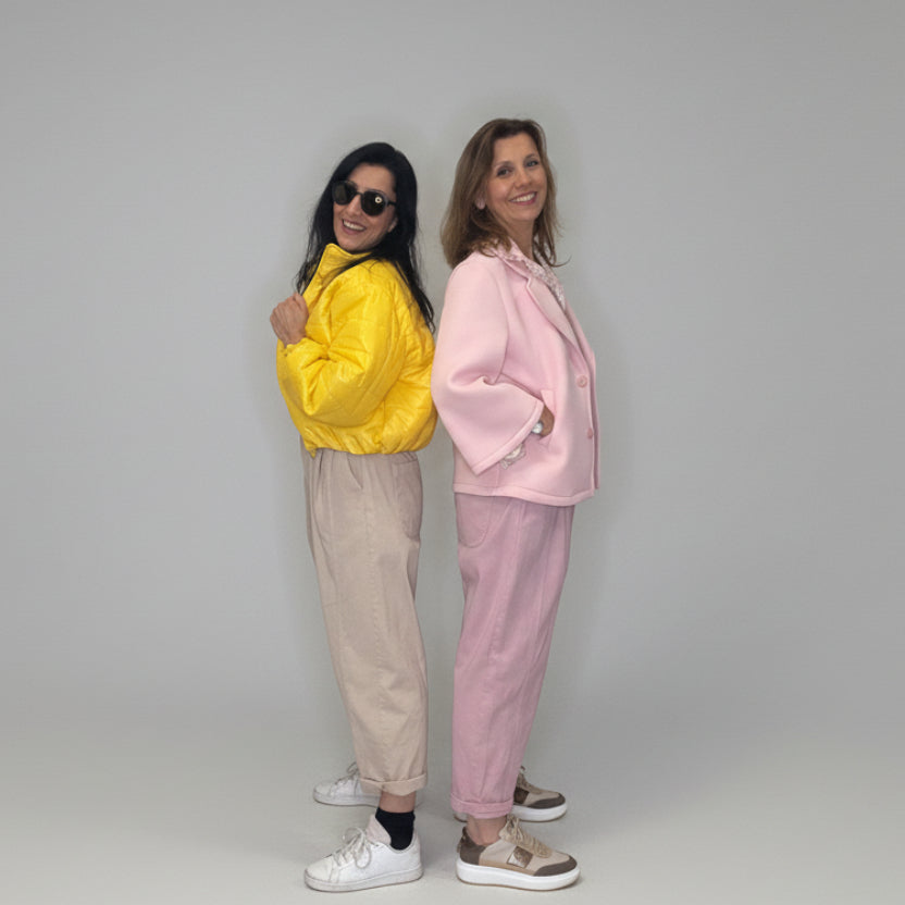Giacca Neoprene Rosa - Micambio