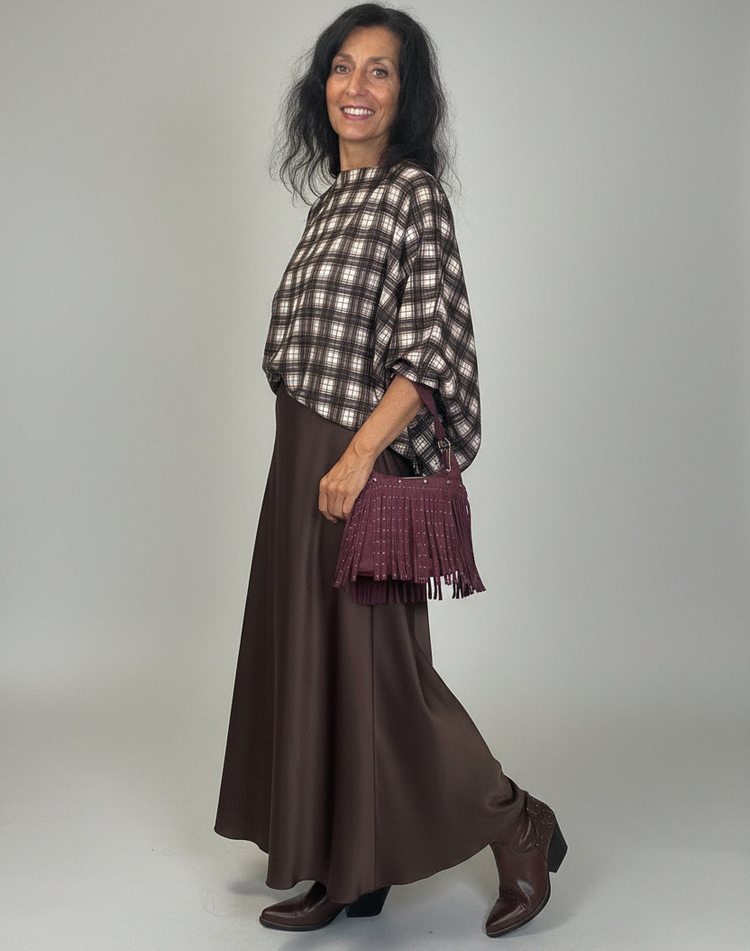 Camicia palloncino Tartan
