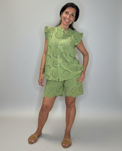 Camicia Macrame Olio