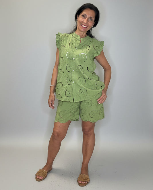 Camicia Macrame Olio