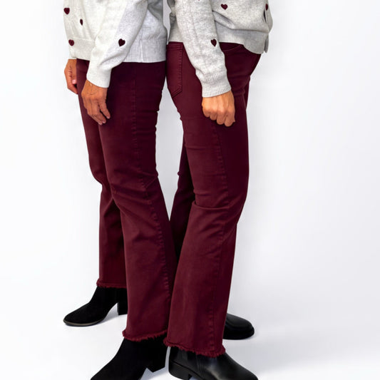 Jeans Burgundy - Micambio