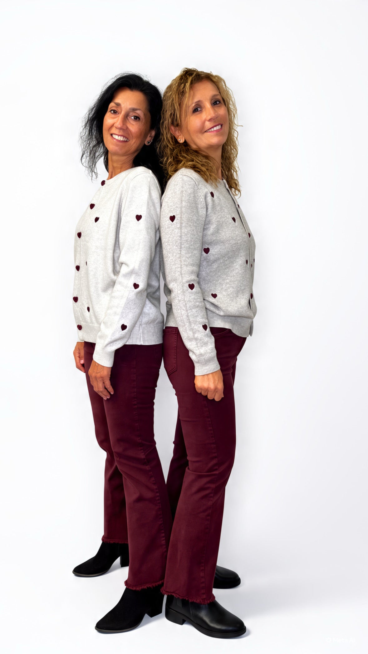 Jeans Burgundy - Micambio