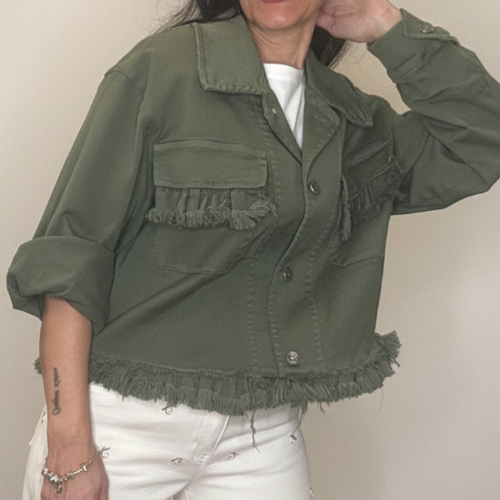 Giacca jeans Levante - Micambio