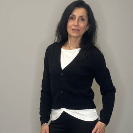 Cardigan Noir - Micambio