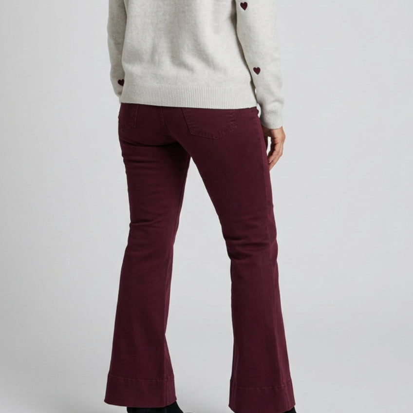 Jeans Burgundy - Micambio