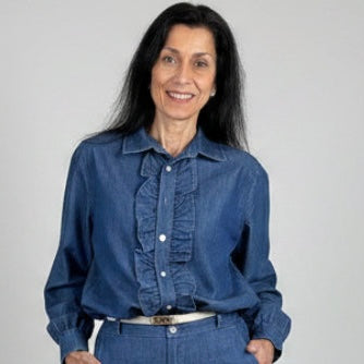 Camicia Jeans Volant - Micambio