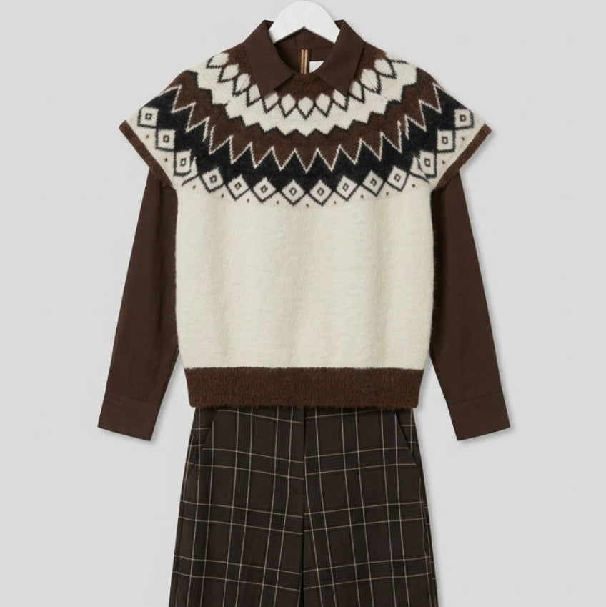 Maglione Norvegese 1/2 manica