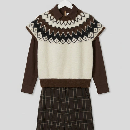 Maglione Norvegese 1/2 manica