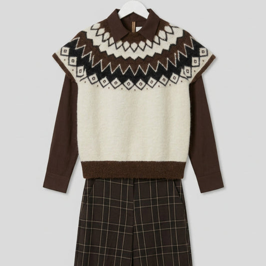 Maglione Norvegese 1/2 manica